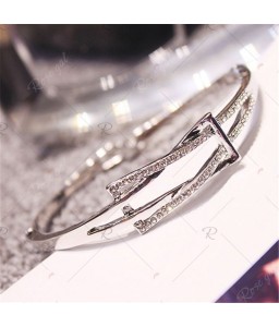 Crystal Sweet and Simple Accessories Student Bracelet Bangles