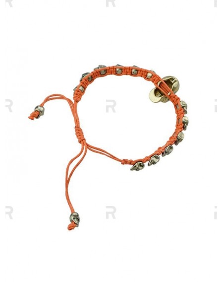 Adjustable Rope Alloy Skull Bracelet