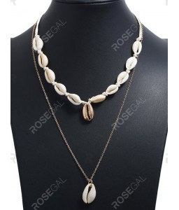 Seashell Decoration Chain Necklace