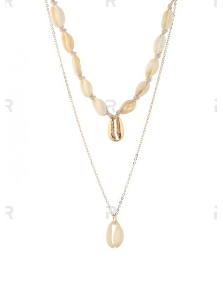 Seashell Decoration Chain Necklace