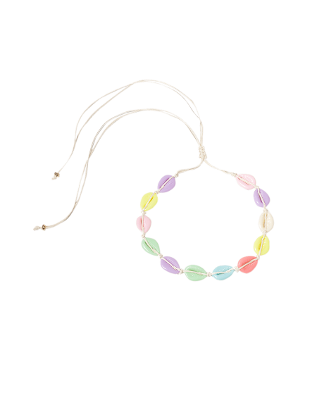 String Adjustable Shell Choker Necklace