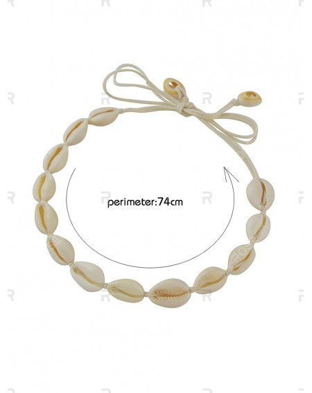 Shell Rope Beach Necklace