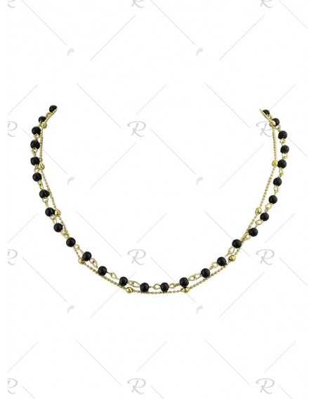 Acrylic Beads Collarbone Necklace