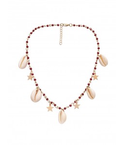 Shell Stars Beads Necklace