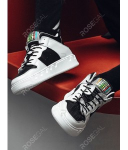 Color Block Casual Skate Shoes - Eu 44