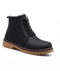 Warm Suede Leather Men Boots - 43