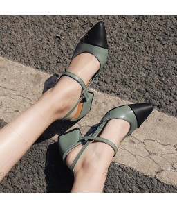 New Sharp Heel Female Sandals - 41