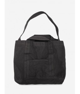 Solid Large Capacity Canvas Shoulder Bag