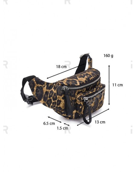 Leopard Print Casual Funny Pack