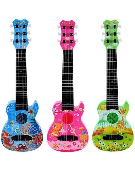 890 - B9 Six - string Anime Guitar Musical Instrument Early Education Educational Toys - Regular