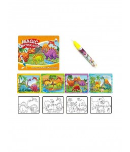 Cartoon Coloring Painting Drawing Book with Water Drawing Pen For Children