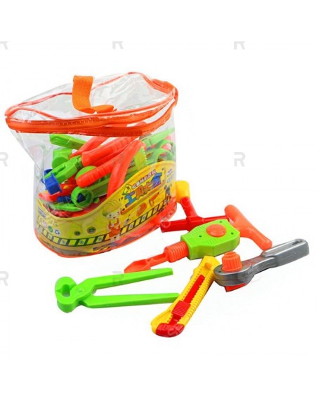 Maintenance Toolbox Portable Children Pretend Repair Kit Kids Educational Play House Toy