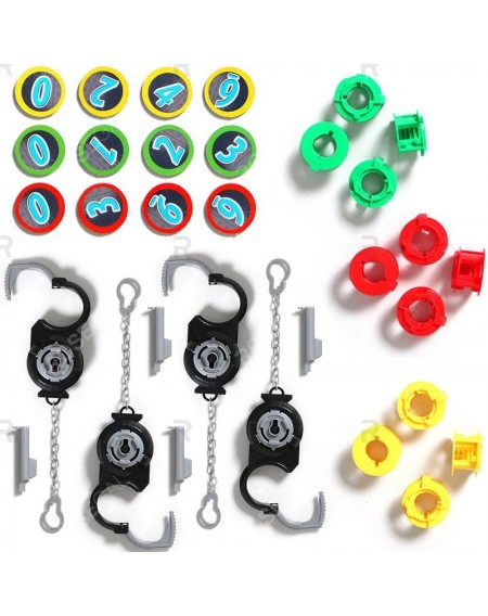 1254 Athletic Maze Handcuffs Desktop Game Puzzle Brain Inspired Interactive Toys