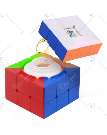 ZHISHENG Puzzle Third Order Magic Cube Tibetan Money Treasure Box Christmas Gift