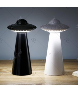 Spaceship Style Portable LED Table Lamp for Home Use