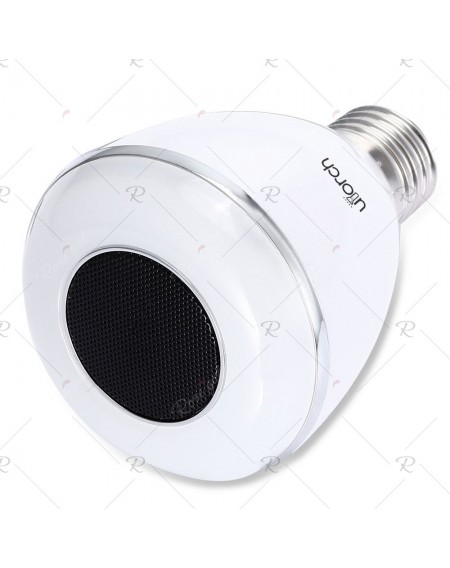 Utorch BL08A Wireless Bluetooth 4.0 Speaker E27 Smart LED Bulb Light Lamp Music Player