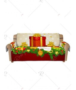 Christmas Gifts Pattern Couch Cover - Three Seats