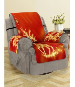 Christmas Deer Pattern Couch Cover - Single Seat