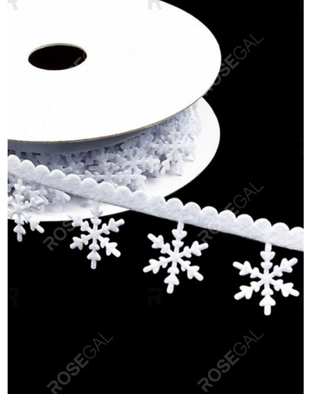 5 Meters DIY Christmas Snowflake Pattern Decorative Strip