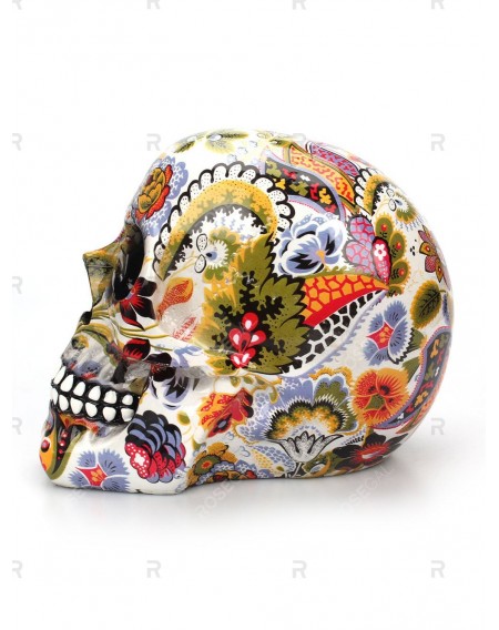 Skull Flower Pattern Home Decoration