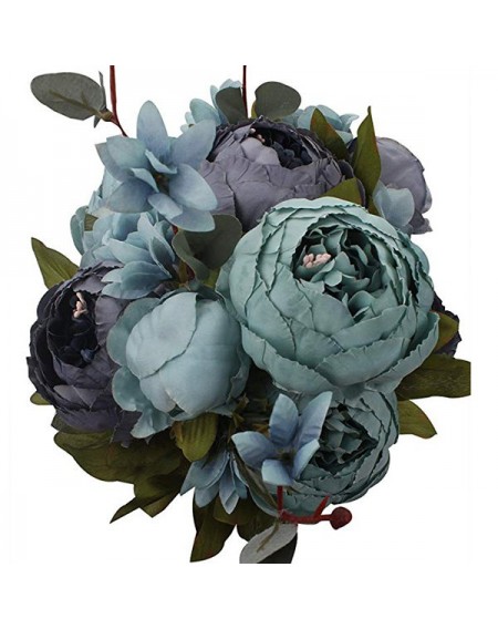 High-End European Style Core Peony Artificial Flower for Wedding Decoration and Home Decoration