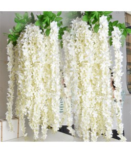 3 Heads 1 Branch Hydrangea String Wedding Site Layout Artificial Flower 140CM
