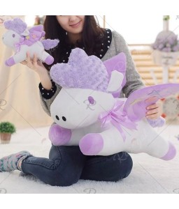 Unicorn Doll Japan Second Element Cute Simulation Horse Christmas Gift Horse One-horned Doll - 15cm