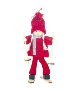 Christmas Decorations Creative Pendant Mini Wool Doll