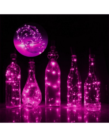 1M 10 LED Wine Bottle Cork Shaped String Light Night Fairy Light Lamp Home Decor For Xmas Party