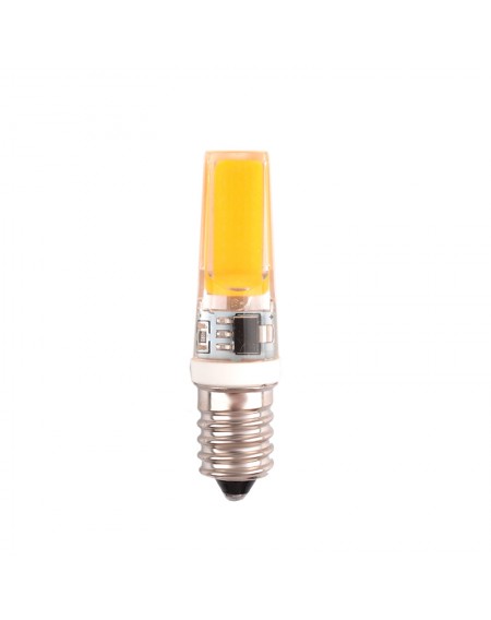 E14 3W Silica Gel LED 25087 COB Cool/Warm White Light Bulb Lamp AC220V