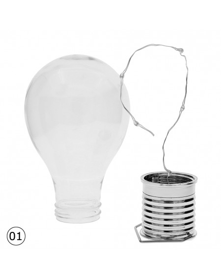 Waterproof Solar Rotatable Outdoor Garden Camping Hanging LED Light Lamp Bulb