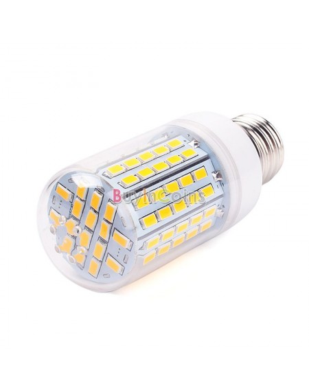 E27 30W 96 LED 5730 SMD Cover Corn Spot Light Lamp Bulb Warm Cool White 220-240V