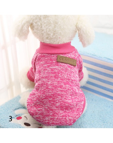 Cute Pet Coat Dog Jacket Winter Clothes Puppy Cat Sweater Clothing Coat L Size