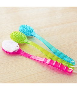 Bath Brush Long Handle Body Shower Back Brush Scrubber Skin Massager Clean Tool