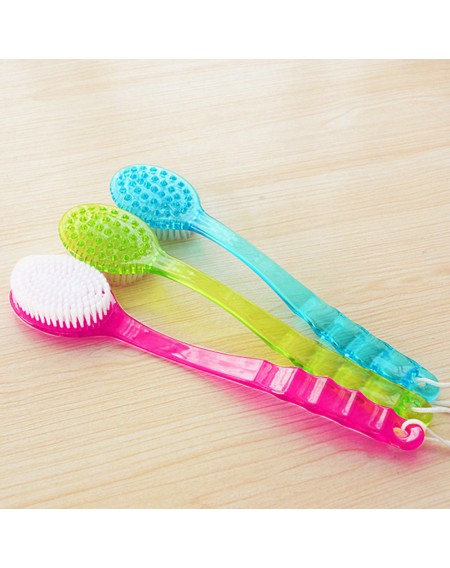 Bath Brush Long Handle Body Shower Back Brush Scrubber Skin Massager Clean Tool