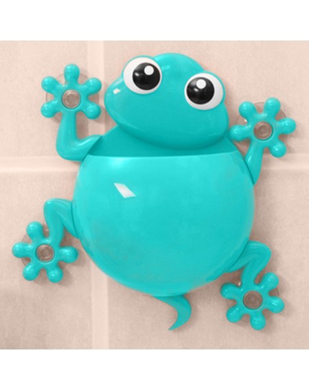 Cute Cup Bathroom Toothbrush Stuff Animal Frog Wall Suction Organizer Holder