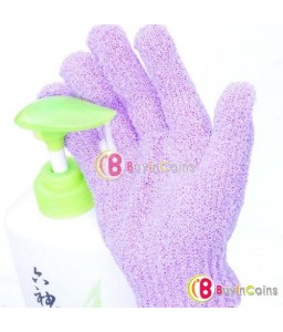 1PCS Bath Shower Exfoliating Soap Foam Gloves Massager Scrubber SPA
