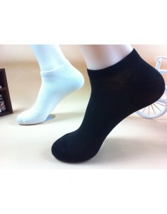 5 Pairs Mens Womens Unisex  Low Cut Crew Cotton Ankle Sport Socks Casual