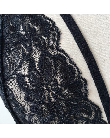 Febelle Beautiful Women Girl Crop Tops Bandage Embroidery Flower Lace Bralette Crop Top Sheer Triangle Unpadded Bra Cropped