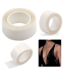 Fashion 5M Body Tape Double Sided Modesty Tit Toupee Boob Wig Dress Secret