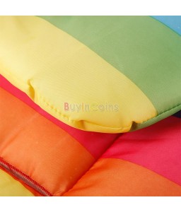 Cute Waterproof Cushion Padding Liner Seat Pad Rainbow For Baby Stroller Pram