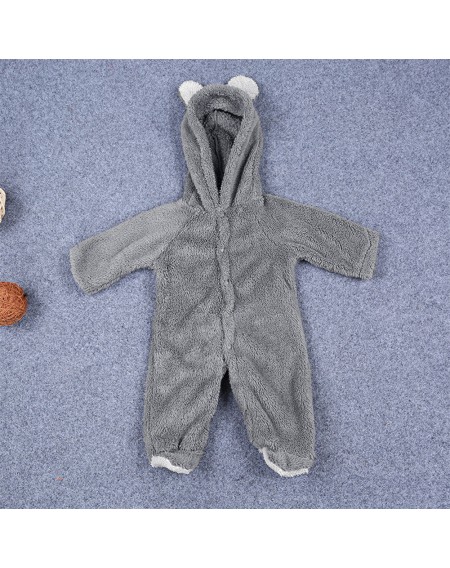 New Baby Infant Newborn Boy Girl Romper Hooded Jumpsuit Bodysuit Outfits Clothes  Hooded