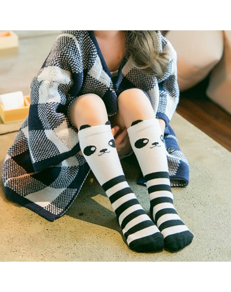 Toddlers Children Kids Girls Cute Panda Soft Cotton Socks Hosiery For 0-6 Years