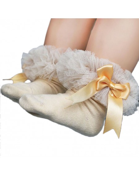 Baby Kid Girls Lace Ruffle Frilly Ankle Socks Princess Cotton Short Socks