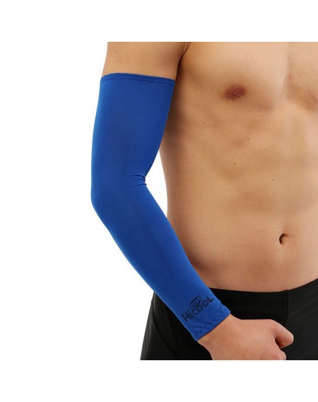 1Pair Cooling Sport Basketball Arm Cover UV Protection Sunscreen Athletic Ice Cycling Sleeves
