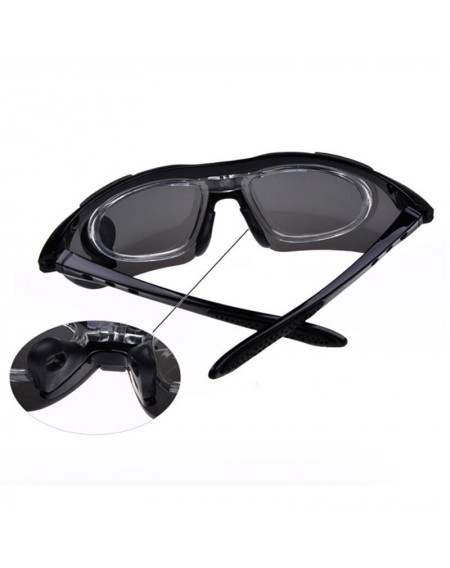 Bike Bicycle Sports Cycling Sunglasses UV400 5 Lens Replacement Goggles Glasses