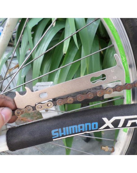Bicycle Bike Gauge/Repair Checker Portable Chain Wear Indicator Tool Chain
