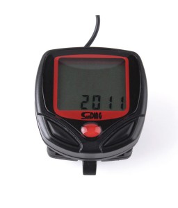 LCD Bike Bicycle Cycle Computer Odometer Speedometer NR 14 Function 02