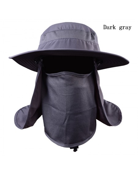 Wide Brim Hat Camping Fishing Outdoor Sport Sun UV 360° Protection Cap Unisex